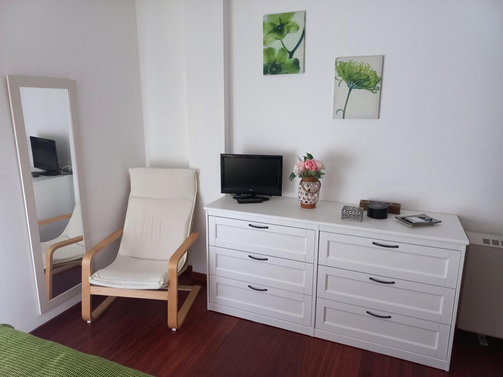 Apartamento Arenales Puebla Pobra Do Caraminal Luaran gambar